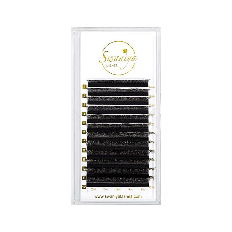 Ekstensi eyelash w-bentuk
